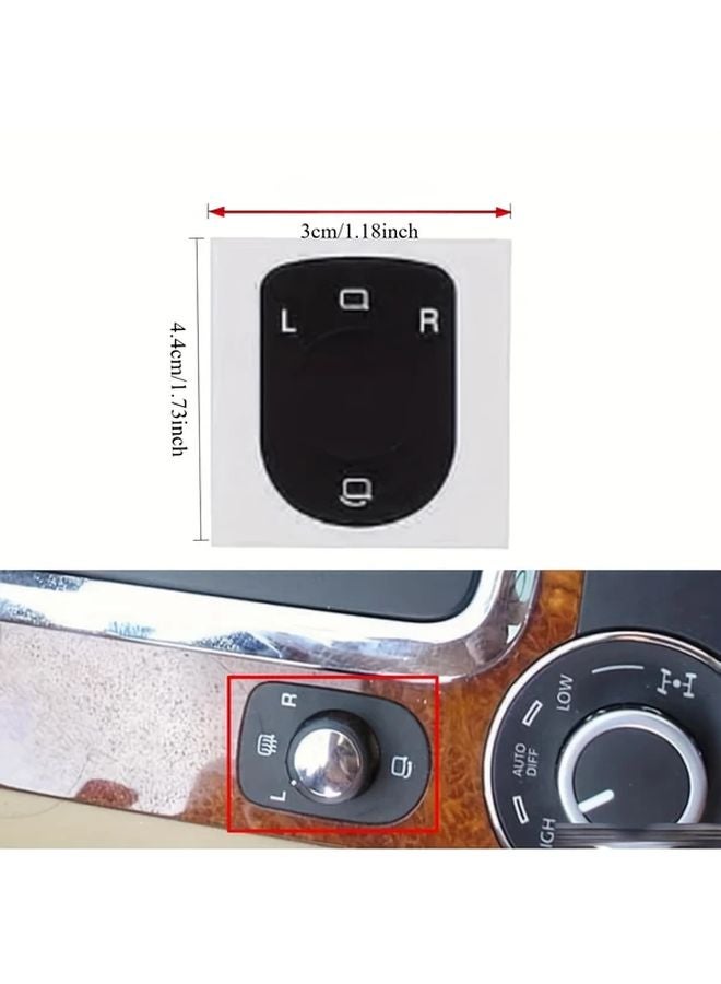 Volkswagen Touareg 7I 2004 2009 Central Console Button Stickers Repair Kit 1 Set Scratch Proof - Image 2